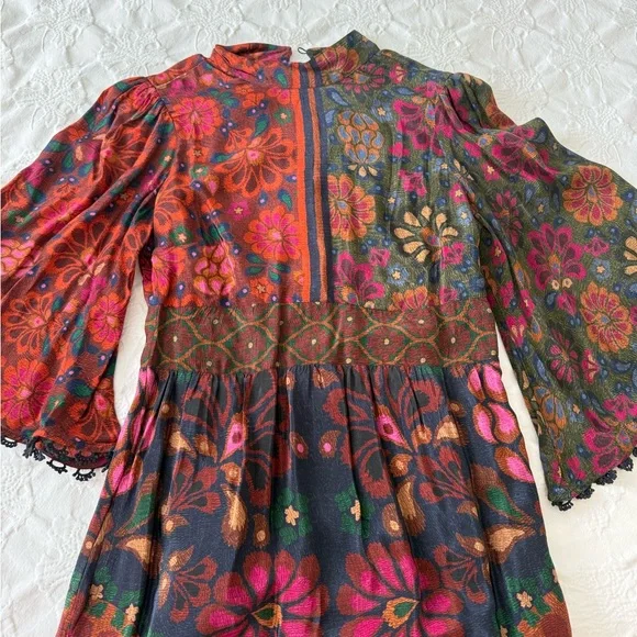 FARM Rio Multicolor Floral Maxi Dress - Picture 7 of 9